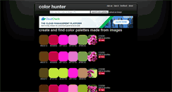 Desktop Screenshot of colorhunter.com